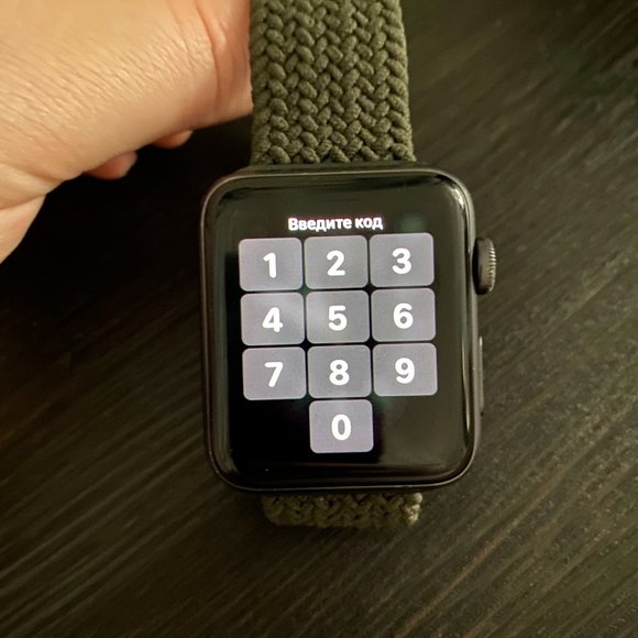 NEW ARMY-GREEN Braided Solo Loop For Apple Watch - Picture 3 of 7